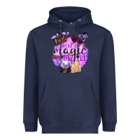Navy There Is Magic In Us All Heavyweight Hoodie - texasbilliewilder