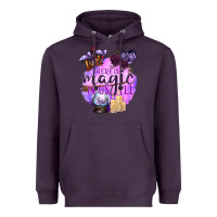Plum There Is Magic In Us All Heavyweight Hoodie - texasbilliewilder