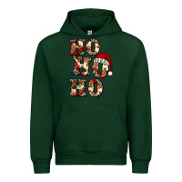 Forest Green ho ho ho western christmas Urban Hoodie - Jasminsmagicworld