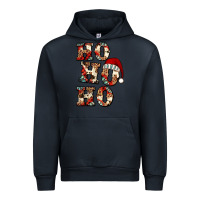 Navy ho ho ho western christmas Urban Hoodie - Jasminsmagicworld