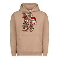Pigment Burro ho ho ho western christmas Urban Hoodie - Jasminsmagicworld