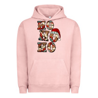 Pigment Salmon ho ho ho western christmas Urban Hoodie - Jasminsmagicworld