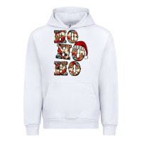 White ho ho ho western christmas Urban Hoodie - Jasminsmagicworld