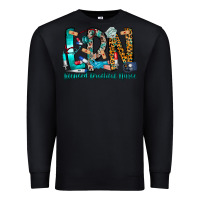 Black lpn Premium Sweatshirt - CowhideDigitalArt
