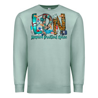 Seafoam lpn Premium Sweatshirt - CowhideDigitalArt