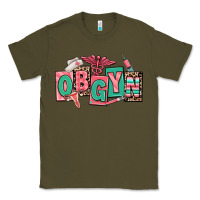Army Green obgyn nurse Classic Tee - RanaPortraitStore