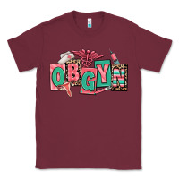 Burgundy obgyn nurse Classic Tee - RanaPortraitStore
