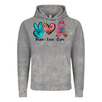 Cloud Rock peace love  cure Vintage Hoodie - AdoDesignShop