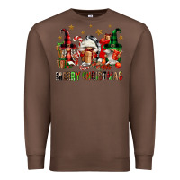 Chestnut merry christmas buffalo gnomies Premium Sweatshirt - FaDigitalArtStudio