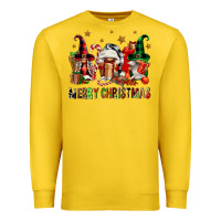 Lemon merry christmas buffalo gnomies Premium Sweatshirt - FaDigitalArtStudio