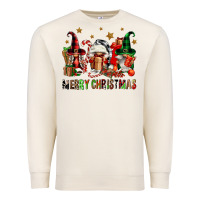 Sandshell merry christmas buffalo gnomies Premium Sweatshirt - FaDigitalArtStudio