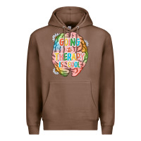 Chestnut going to therapy is cool Premium Hoodie - NancyCooperArtShop