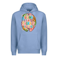 Colony Blue going to therapy is cool Premium Hoodie - NancyCooperArtShop