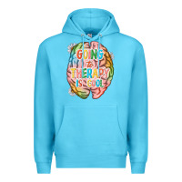 Ocean Blue going to therapy is cool Premium Hoodie - NancyCooperArtShop