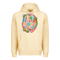 Pina Colada going to therapy is cool Premium Hoodie - NancyCooperArtShop