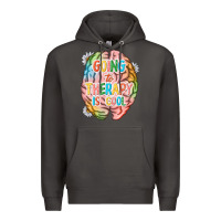 Smoke going to therapy is cool Premium Hoodie - NancyCooperArtShop