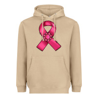 Mushroom breast cancer awareness ribbon Heavyweight Hoodie - RanaPortraitStore
