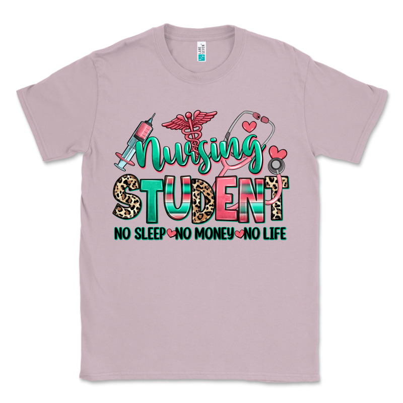 Nursing Student No Sleep No Money No Life Classic Tee by RanaPortraitStore | Teevron