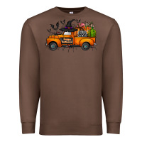 Chestnut happy halloween truck Premium Sweatshirt - CowhideDigitalArt