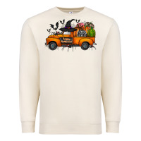 Sandshell happy halloween truck Premium Sweatshirt - CowhideDigitalArt