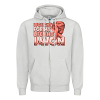 Dove Grey i fought for my life and i won uterine cancer peac Zipper Hoodie - texasbilliewilder