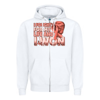 White i fought for my life and i won uterine cancer peac Zipper Hoodie - texasbilliewilder