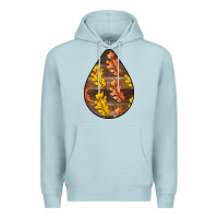 Blue Mist Fall Teardrop Premium Hoodie - LillyAllenDesigns
