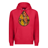 Cardinal Fall Teardrop Premium Hoodie - LillyAllenDesigns