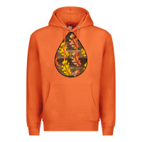 Carrot Fall Teardrop Premium Hoodie - LillyAllenDesigns