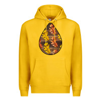 Lemon Fall Teardrop Premium Hoodie - LillyAllenDesigns