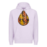 Lilac Fall Teardrop Premium Hoodie - LillyAllenDesigns
