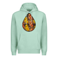 Seafoam Fall Teardrop Premium Hoodie - LillyAllenDesigns