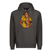 Smoke Fall Teardrop Premium Hoodie - LillyAllenDesigns