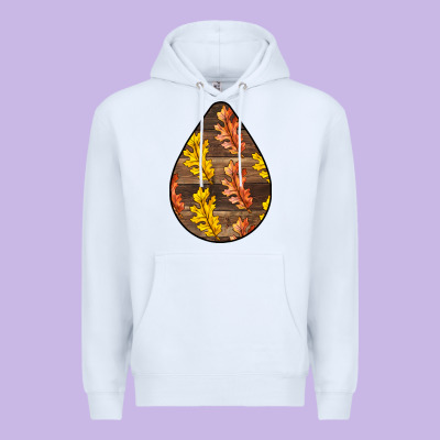 Fall Teardrop Premium Hoodie Designed By Lillyallendesigns