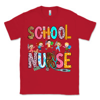 Red school nurse Classic Tee - RanaPortraitStore