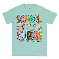 Seafoam school nurse Classic Tee - RanaPortraitStore