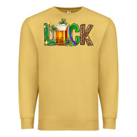 Antique Gold St. Patrick's Day luck beer Premium Sweatshirt - Neo Western