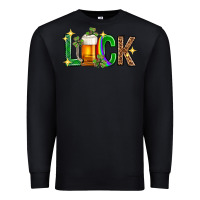 Black St. Patrick's Day luck beer Premium Sweatshirt - Neo Western