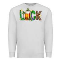 Dove Grey St. Patrick's Day luck beer Premium Sweatshirt - Neo Western