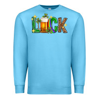 Ocean Blue St. Patrick's Day luck beer Premium Sweatshirt - Neo Western
