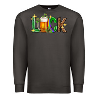 Smoke St. Patrick's Day luck beer Premium Sweatshirt - Neo Western