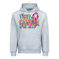Heather Grey fight cancer in all colors Urban Hoodie - NancyCooperArtShop