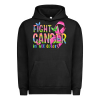 Pigment Black fight cancer in all colors Urban Hoodie - NancyCooperArtShop