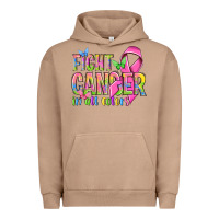 Pigment Burro fight cancer in all colors Urban Hoodie - NancyCooperArtShop