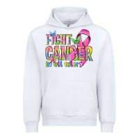 White fight cancer in all colors Urban Hoodie - NancyCooperArtShop