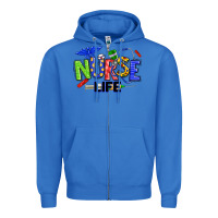 True Royal autism nurse life Zipper Hoodie - texasbilliewilder