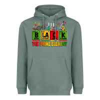 Sage black the prime element Heavyweight Hoodie - Zillion Design Studio