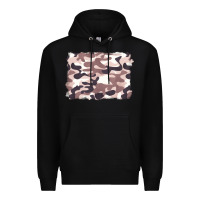 Black milky camouflage Premium Hoodie - BarkalooDesign