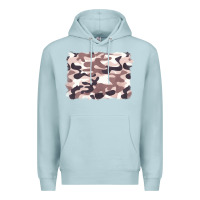 Blue Mist milky camouflage Premium Hoodie - BarkalooDesign