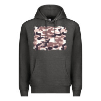 Charcoal Heather milky camouflage Premium Hoodie - BarkalooDesign